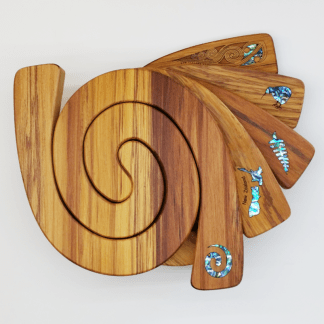 2 in 1 Tablemat - Paua Inlay