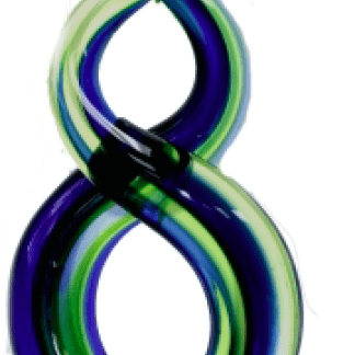 Glass Koru Twist