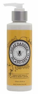 Kowhai & Vanilla Hand & Body Lotion