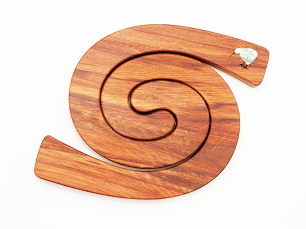 2 in 1 Tablemat - Paua Inlay - Image 3