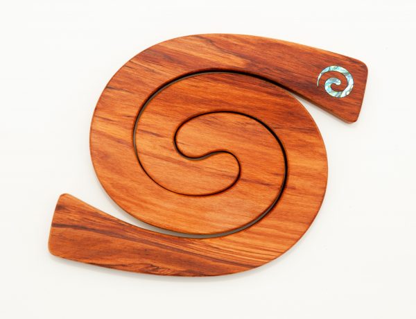 2 in 1 Tablemat - Paua Inlay - Image 4