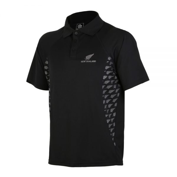 Active Polo Fern Print