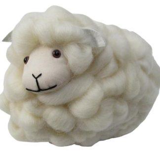 Large Loopy Wool Sheep (white)