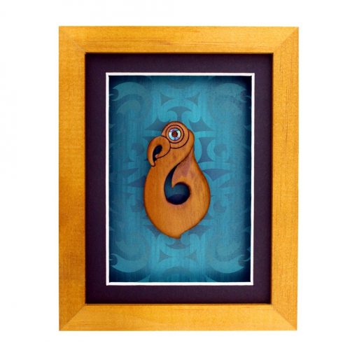Carved Matau Frame