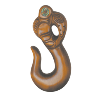 WOOD MASTERS Carved Hook (25cm)